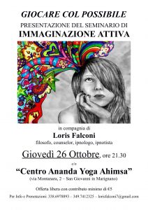 SEMINARIO DI IMMAGINAZIONE ATTIVA. PRESENTAZIONE @ Centro Ahimsa | San Giovanni In Marignano | Italia